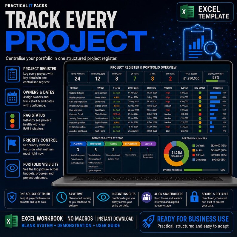 Project Management System preview 3