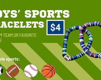 Bracelets de sport pour garçons