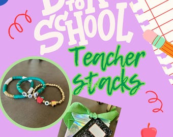 Bracelet cadeau pour la rentrée scolaire des enseignants