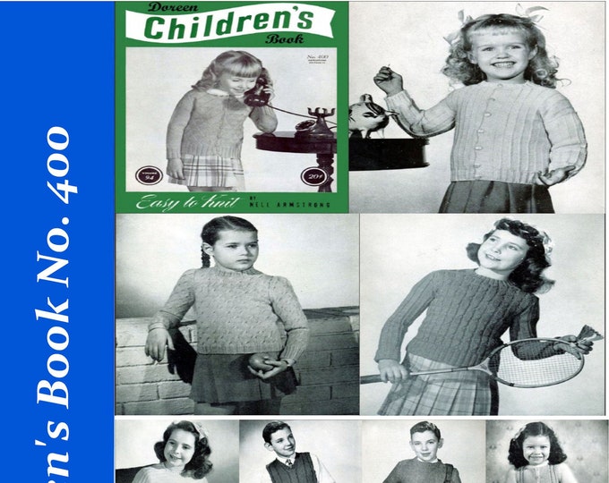 Sweater Knitting Pattern Book for Kids in HD PDF