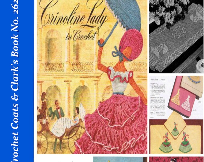 Crinoline Lady in Crochet Patterns in HD PDF