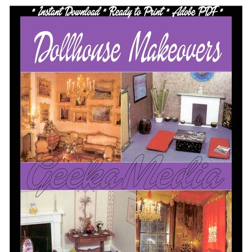Make Your Own Dollhouse Furniture Complete Plans and Etsy