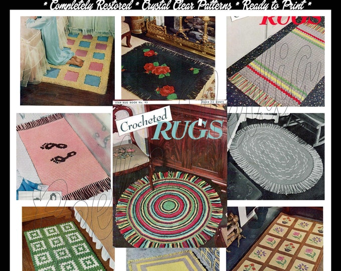 Crochet Rug Patterns in HD PDF