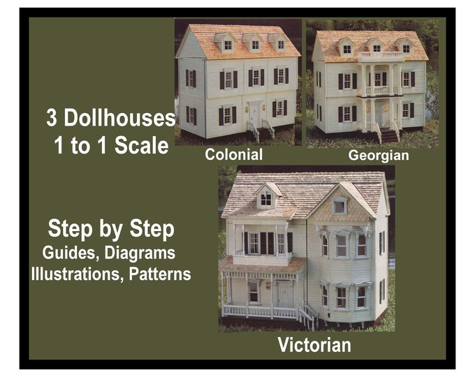 Dollhouse Plans and Construction Book in HD PDF