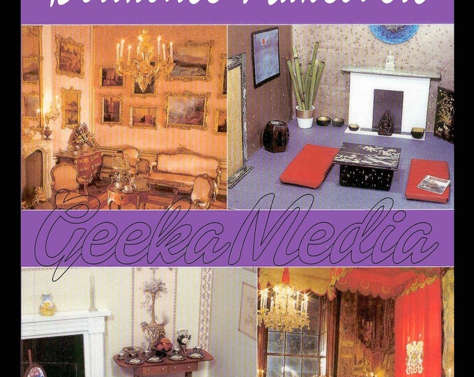 Makeover Your Dollhouse,  Furniture, Complete Plans and Instructions in HD PDF