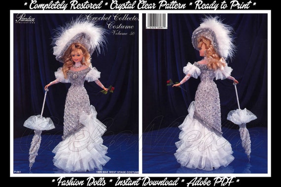 Buy Barbie 11 Inch Teen Doll Mae West Movie Dress Crochet Pattern