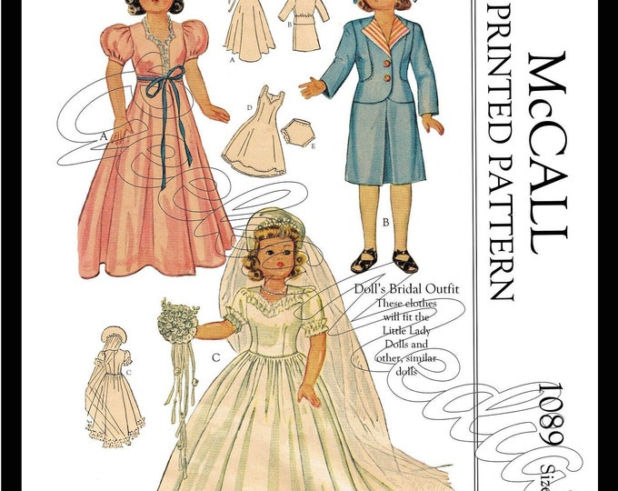 Little Lady Doll and Other 15 inch Dolls Sewing Pattern in HD PDF