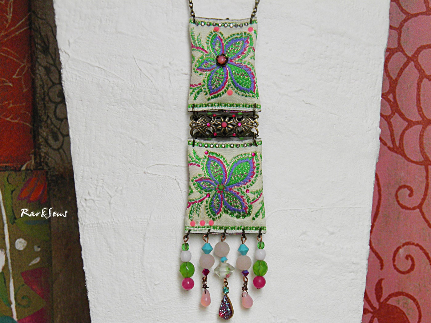 Bohemian necklace"Hippie Chik*