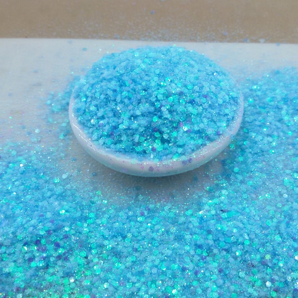 blue iridescent glitter flakes,soft tiny flakes and fine resin glitter,nail varnish blue glitter flakes,blue flakes glowing makeup glitter