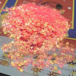 roze glittervlokken, zeshoekige glanzende vlokken en fijne hars glitter, nail art slijm maken glittervlokken, roze vlokken gloeiend effect glitter