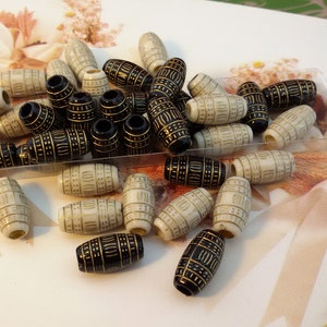 fancy cord stoppers,large hole acrylic beads,decorative cord stoppers,big acrylic barrel bead,gold inserts macrame acrylic bead,cord lock