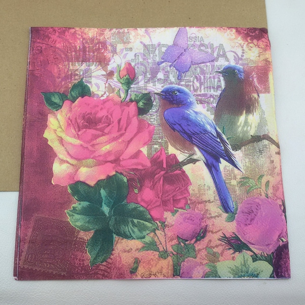 Paper Napkins for Decoupage Etsy UK