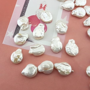white pearl bead,drop baroque shape natural pearl,loose genuine freshwater irregular pearl,iridescent cultured pearl,pearl bead white luster