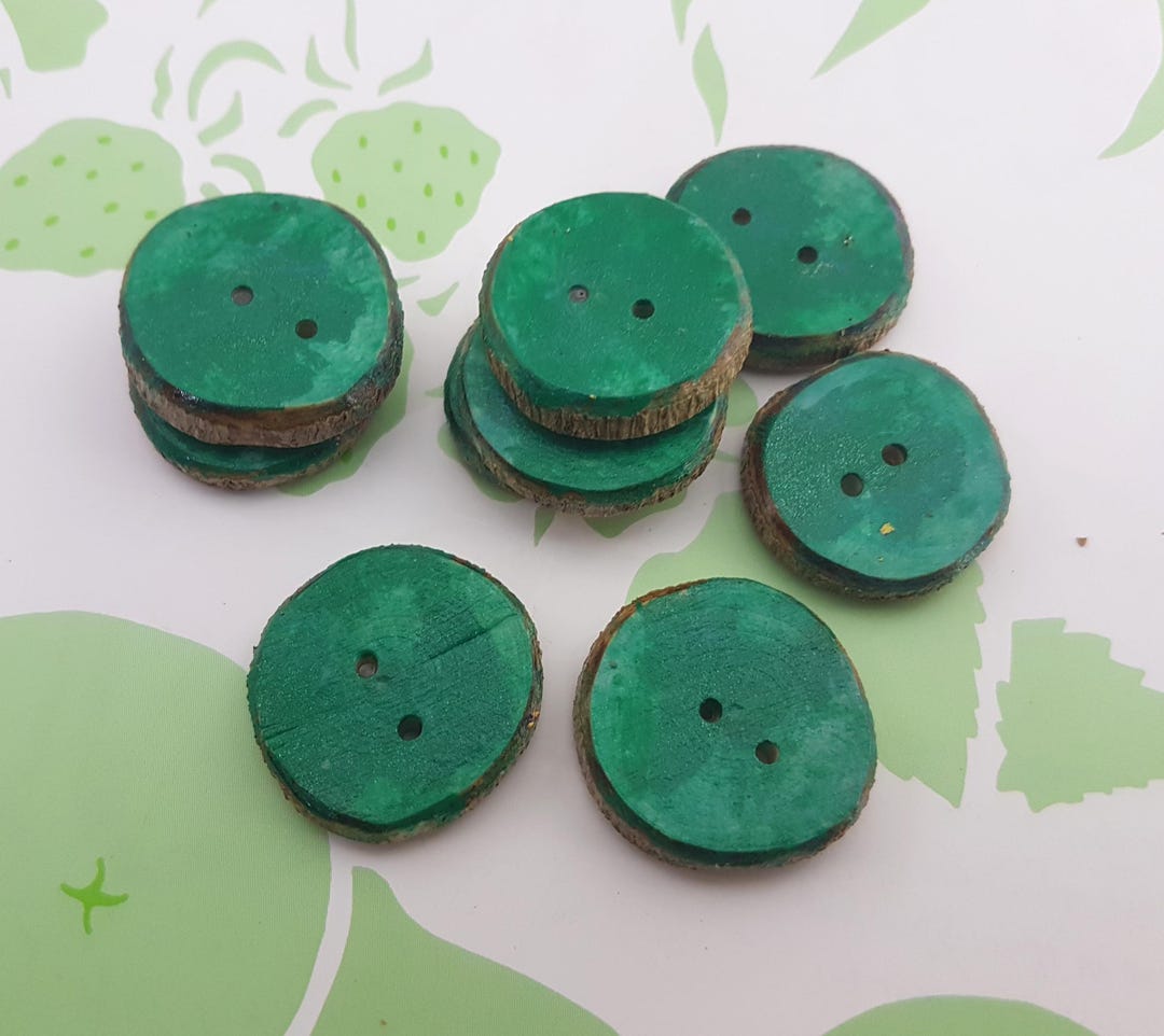 Wooden Buttons,rustic Buttons,decorative Button,distressed Color ...