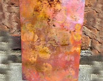 patina copper sheet for jewelry,Rustic Copper Crafting Material,Metal Art Supplies,soft copper tile for jewelry,copper backsplash decor