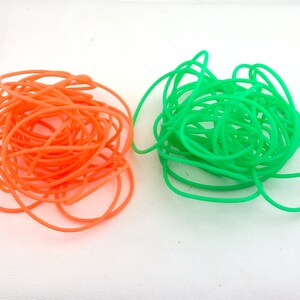 rubber cord,hollow rubber cord,2 mm green rubber stretch cord,colorful necklace bracelet stretchy cord,orange rubber hollow cord for jewelry