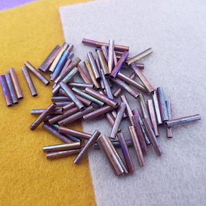 patina copper tube beads,copper crimp beads,antique copper tube beads,old patina copper connector beads,patina copper crimp ends for jewelry