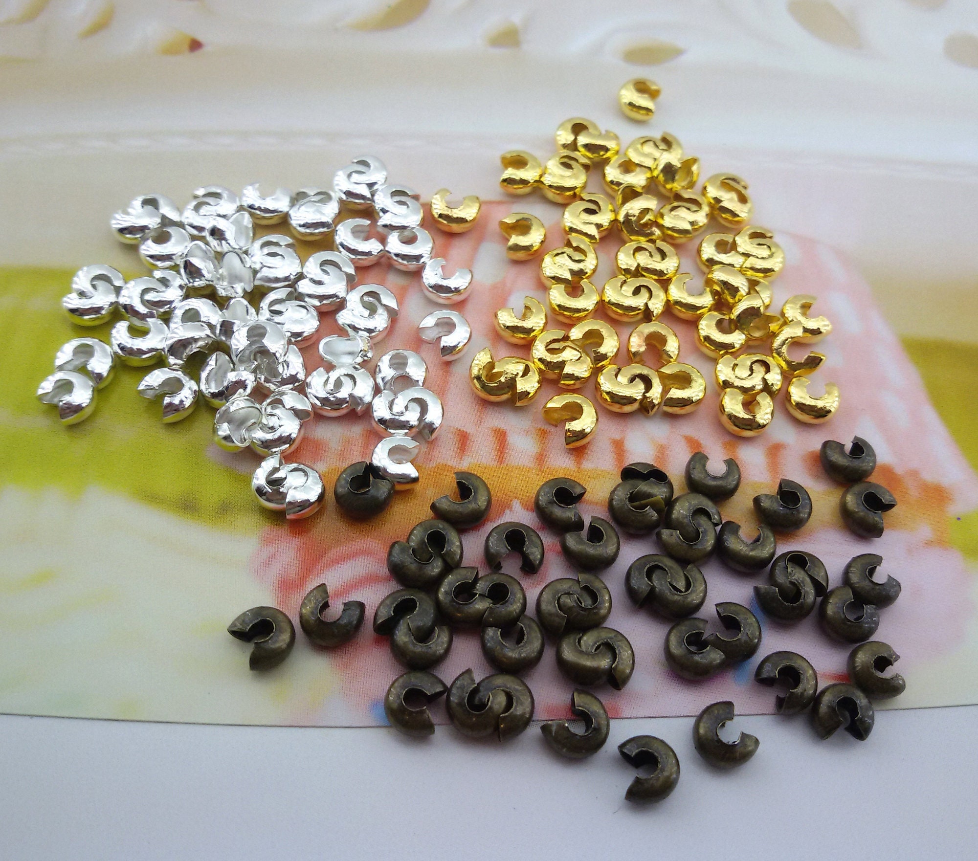Carbon Steel Bead Crimp Tool for DIY Jewelry Making, Crimp Beads