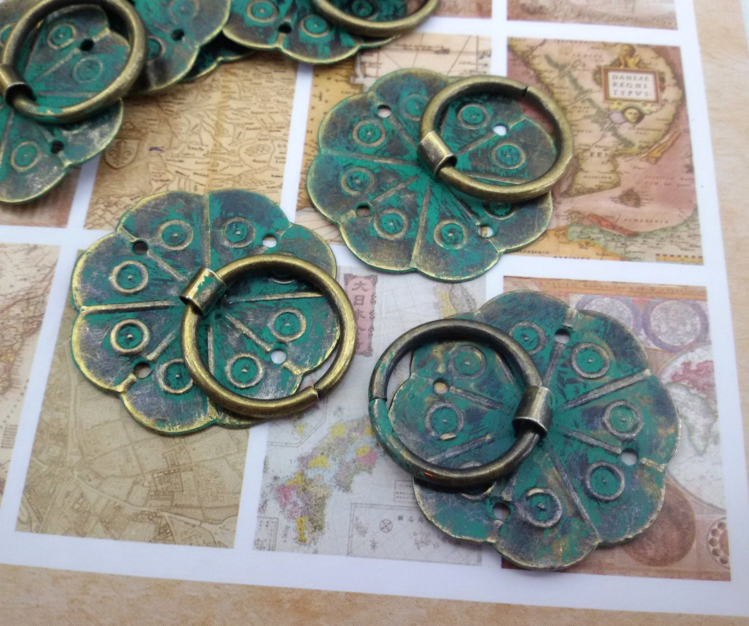 Ornate Drop Pull Handle,2 Light Weight Jewel Box Handle,decorative Gift