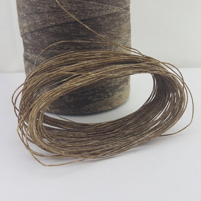 Heavy Duty Waxed Thread Etsy 