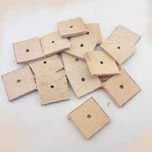 leather washers,30 leather washers for craft,upcycled leather washers,handcrafted leather washers,leather spacers,leather craft interfacing
