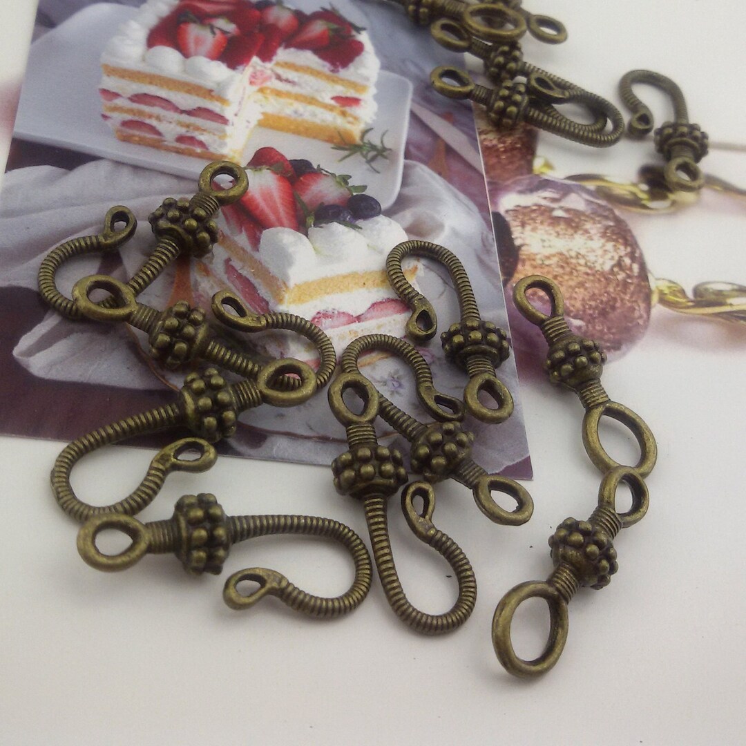 Bronze Tone Large Toggle Clasps,antique Decorative Toggle Clasp for