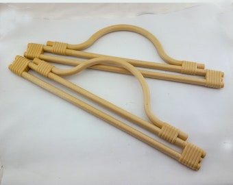 cane effect bag handle,plastic light colour bag handle,Bag Handle long cane,handbag handles cane effect,pair of bag Handles,brown bag handle