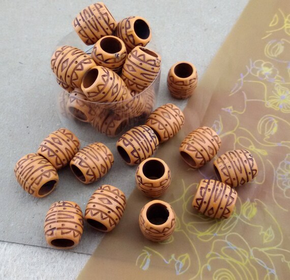 Wooden Craft Beads and Cords