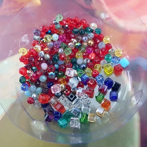 Multicolored small Glass Beads mix,4 mm color mix glass beads,colorful glass beads,mixed colors small glass beads,mix glass beads assortment