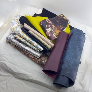 color mix leather cuts,leather pieces by kilo,large leather pieces,italian leather scraps,colorful leather pieces,leather craft scraps