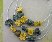 ceramic necklace decorative rustic,earthy color handmade ceramic bead necklace,eclectic glazed pottery necklace,unique ceramic bead necklace