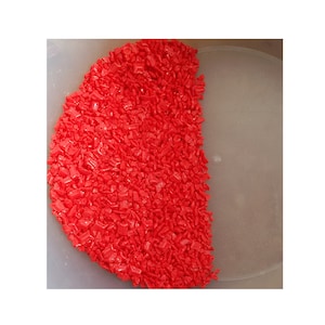 glass fusing supply,red crushed glass,lamp work supply,crushed glass bundle,epoxy craft fillers,glass scraps from beads,glass fragments