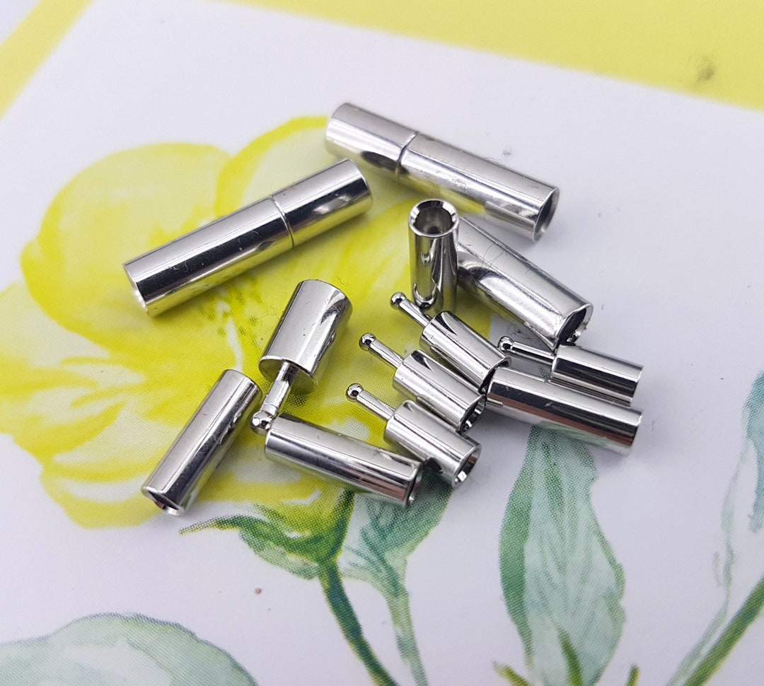 Small Closure for Bracelet,rhodium Color Locking System for Bracelet ...