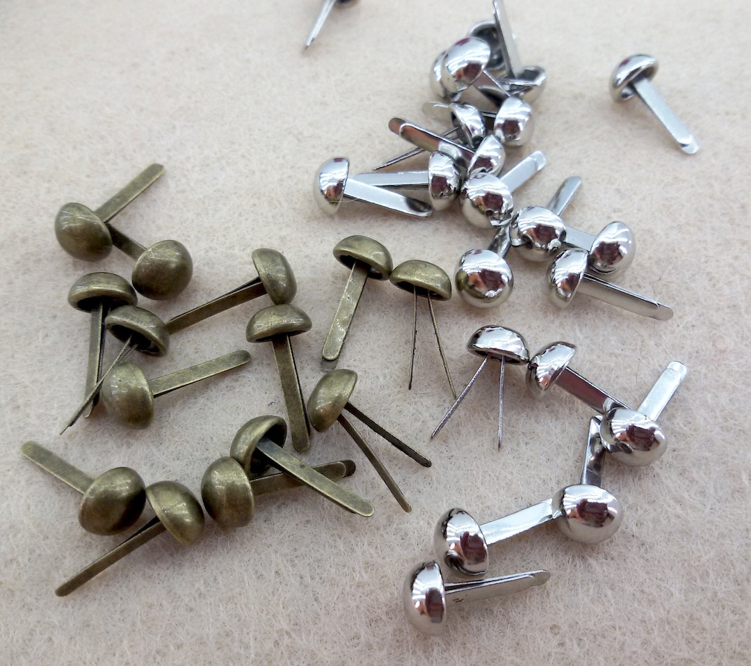 Split Rivets,antique Bronze Bifurcated Rivets,decorative Rivet Two Legs ...