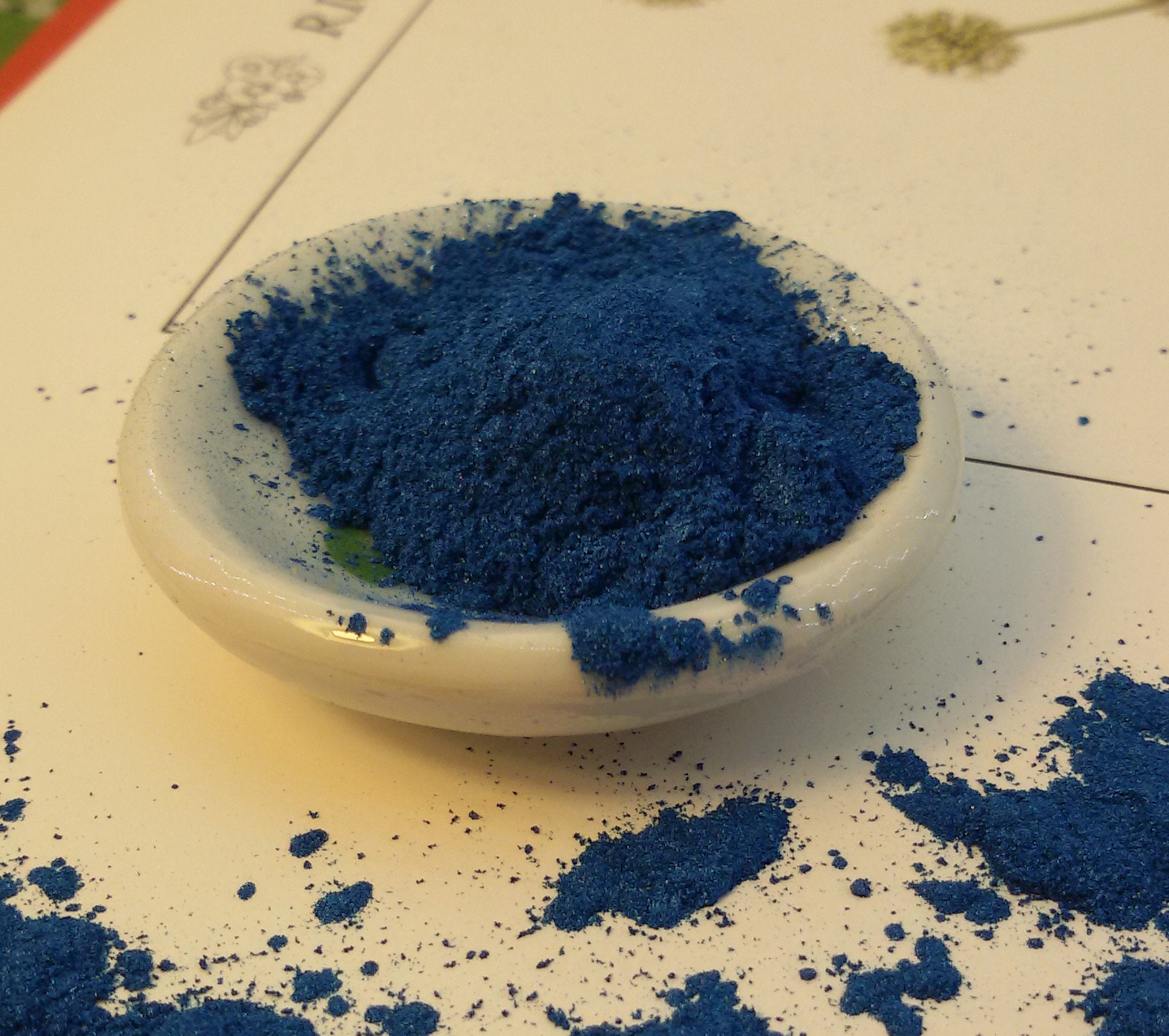 Boo Blue 1 Oz glow powder for glitter tumblers, epoxy additive