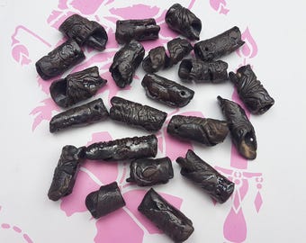 large ceramic beads rustic handmade,handcrafted ceramic focal beads large hole,glazed pottery beads charms pendants unique design