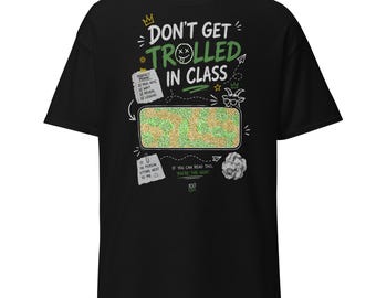 Camiseta de broma con mensaje oculto de GOATED (Daltónico Inverso)