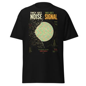 Signal Found Shirt | T-Shirt mit versteckter Botschaft für umgekehrte Farbenblinde (Rot-Grün-Sicht)