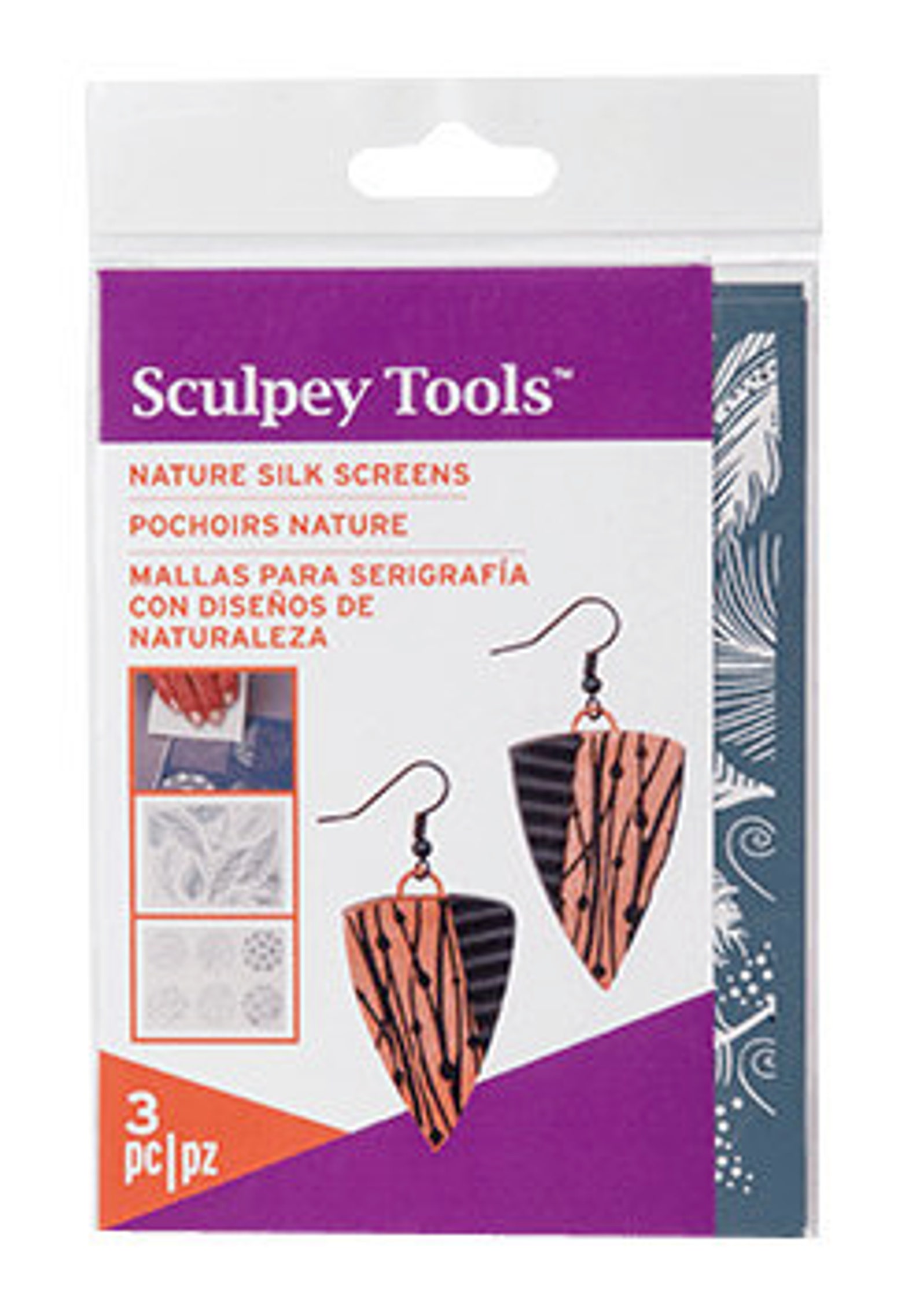 Sculpey Nature Silk Screen Polymer Clay Tools / Fondant Etsy Australia