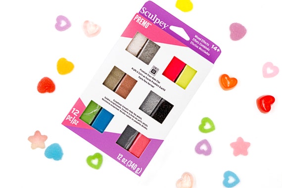 Sculpey Premo Sampler Polymer Clay & Texture Sheet Bundle Kit E6000 Sculpey Premo Sampler Polymer Clay & Texture Sheet Bundle Kit E6000