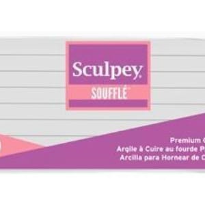 Sculpey Souffle Igloo (White) 198g 7oz LARGE BLOCK - Polymer Clay Supplies Tools