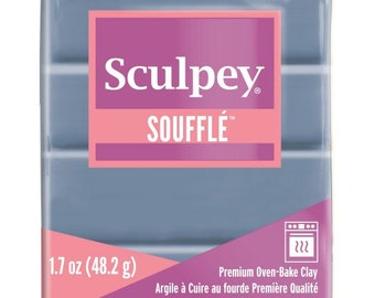Sculpey Souffle Bluestone 6003 48.2g 1.7oz- Polymer Clay Supplies Tools
