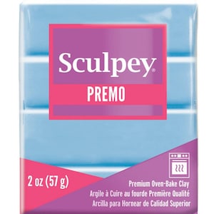 Premo Sculpey Pale Blue 5014 57g (2oz) - Polymer Clay Supplies Tools