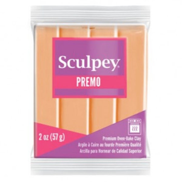 Premo Sculpey Apricot 5037 57g (2oz) Edition Limitée - Outils de fournitures en argile polymère