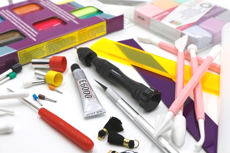 Polymer Clay Earrings Bundle Start up Kit Sculpey Premo Etsy Australia