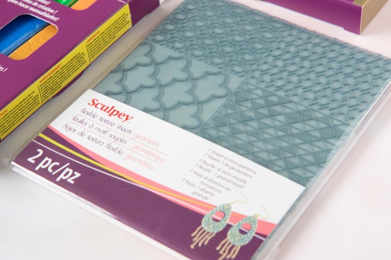 Sculpey Premo Sampler Polymer Clay & Texture Sheet Bundle Kit E6000 Sculpey Premo Sampler Polymer Clay & Texture Sheet Bundle Kit E6000