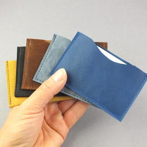 本革製クレジットカード/名刺入れ - 彼女へのプレゼント - 彼へのプレゼント - 大人への誕生日プレゼント