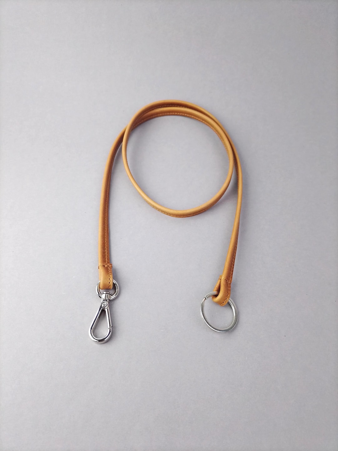 Flexibles Schlüsselband Mit Metallclip – Weicher Hals Für Ausweise, Abzeichen & Mehr