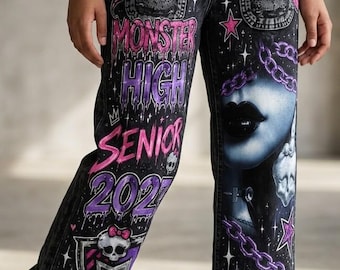 Custom Senior Pants: Class of 2027 Any Theme Personalized