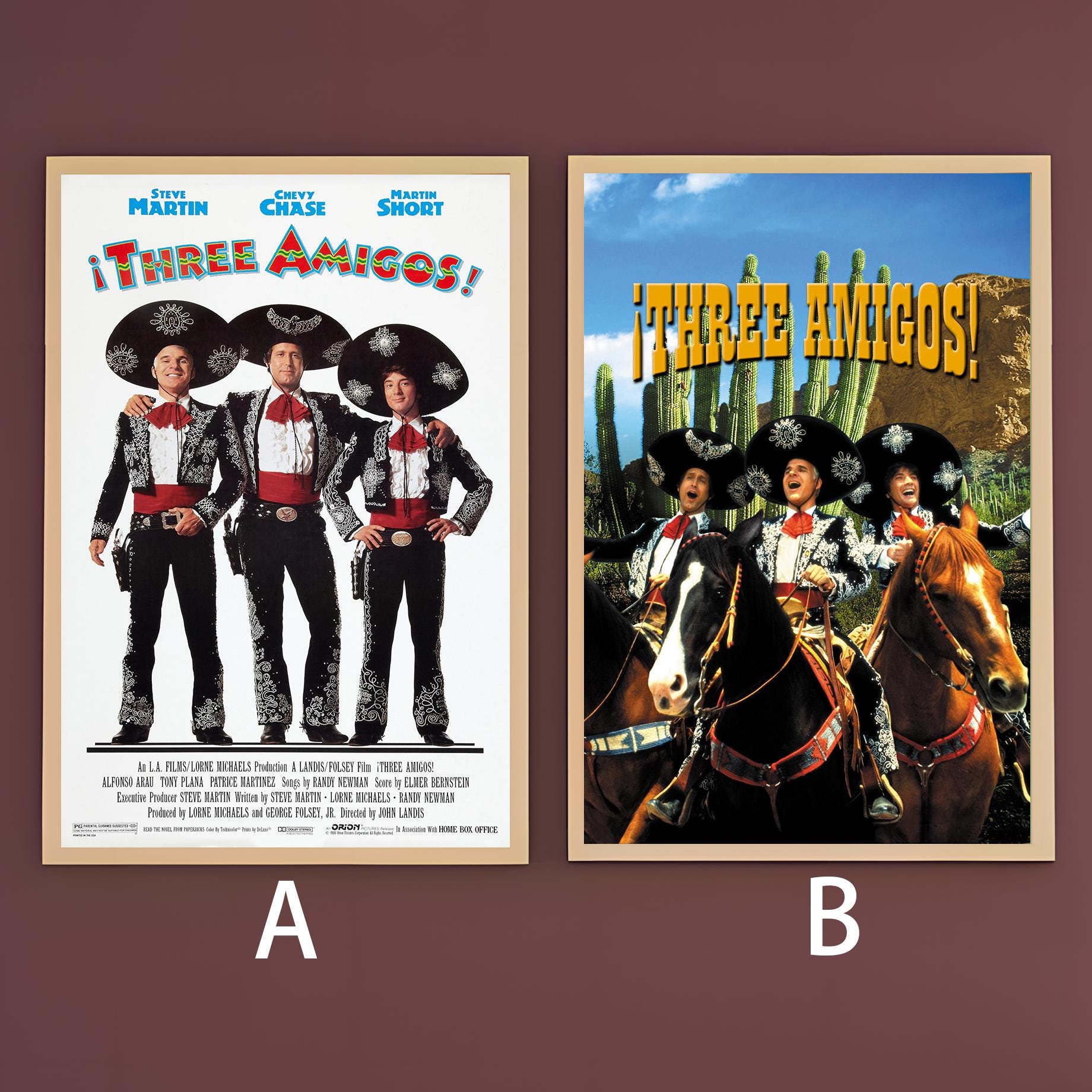 The Three Amigos Poster - Etsy